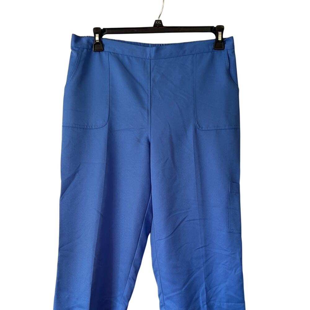 Alfred Dunner Blue Capris Women's Size 16P - Picture 4 of 7